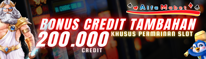 BONUS CREDIT SLOT